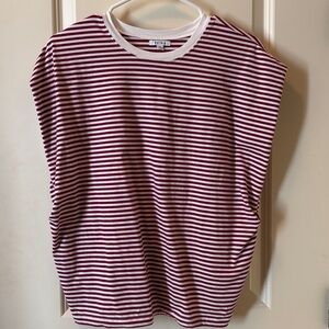 Pistola Red and White Striped Tank